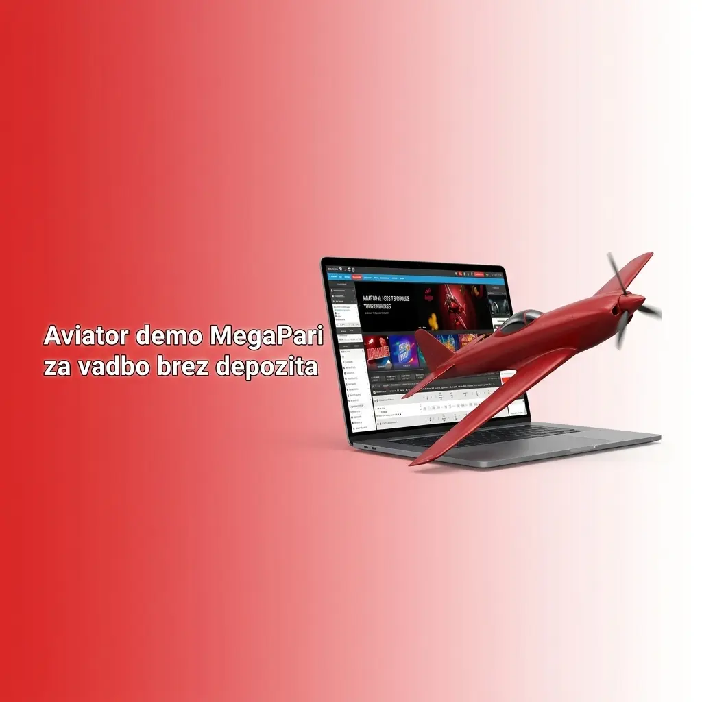 Aviator demo MegaPari z virtualnim denarjem za vadbo izplačil in dvojnih stav brez depozita