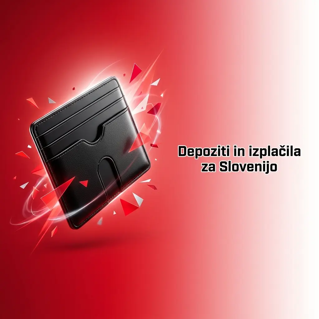 Tabela depozitov in izplačil za Slovenijo z metodami Visa, Mastercard, e-denarnicami in kripto plačili
