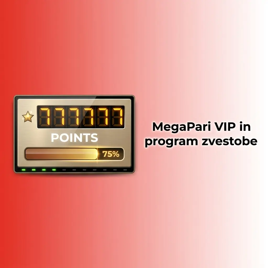 MegaPari VIP program zvestobe z osebnimi bonusi, cashbackom, freebeti in pogoji ponudb v profilu